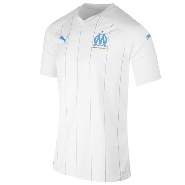 Camiseta Marsella Replica Primera Ropa 2019/20 Blanco